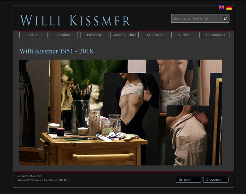 Willi Kissmer's Official Website